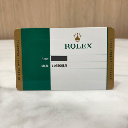 ROLEX 116500LN White Stainless Steel Watch