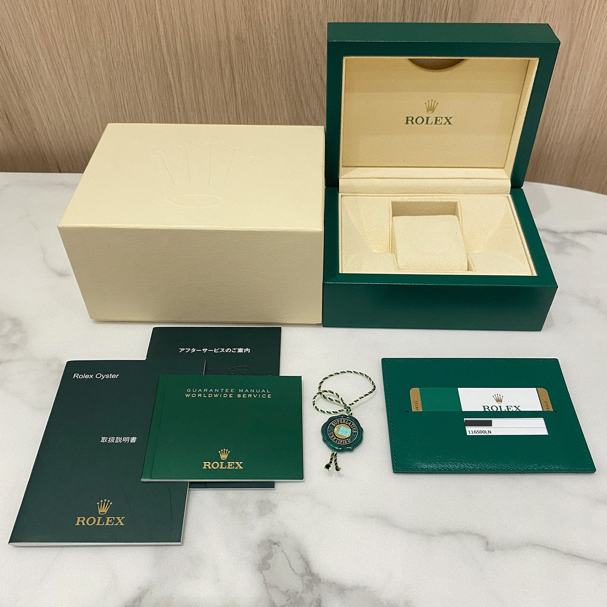 ROLEX 116500LN White Stainless Steel Watch