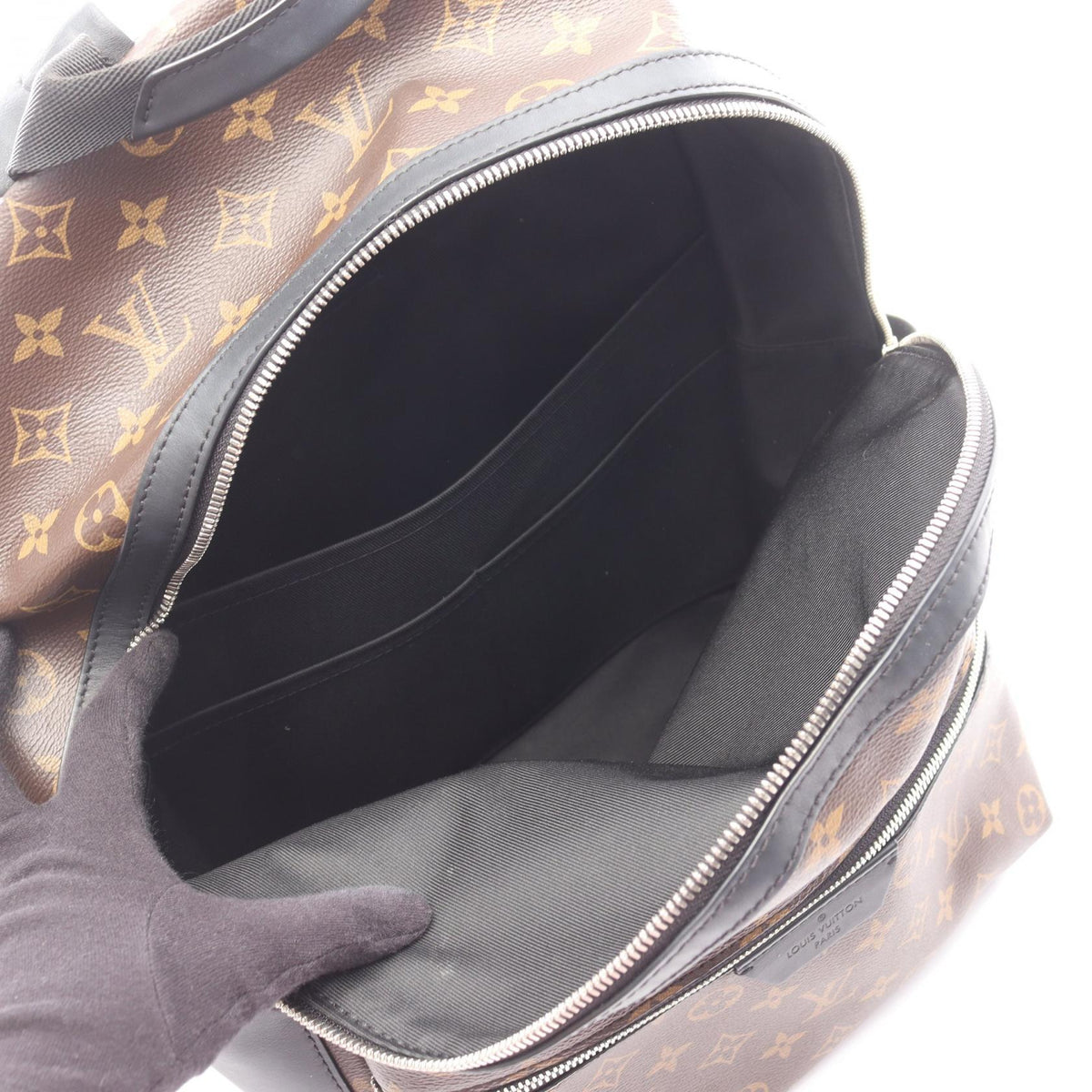 LOUIS VUITTON Discovery PM Monogram Backpack Brown