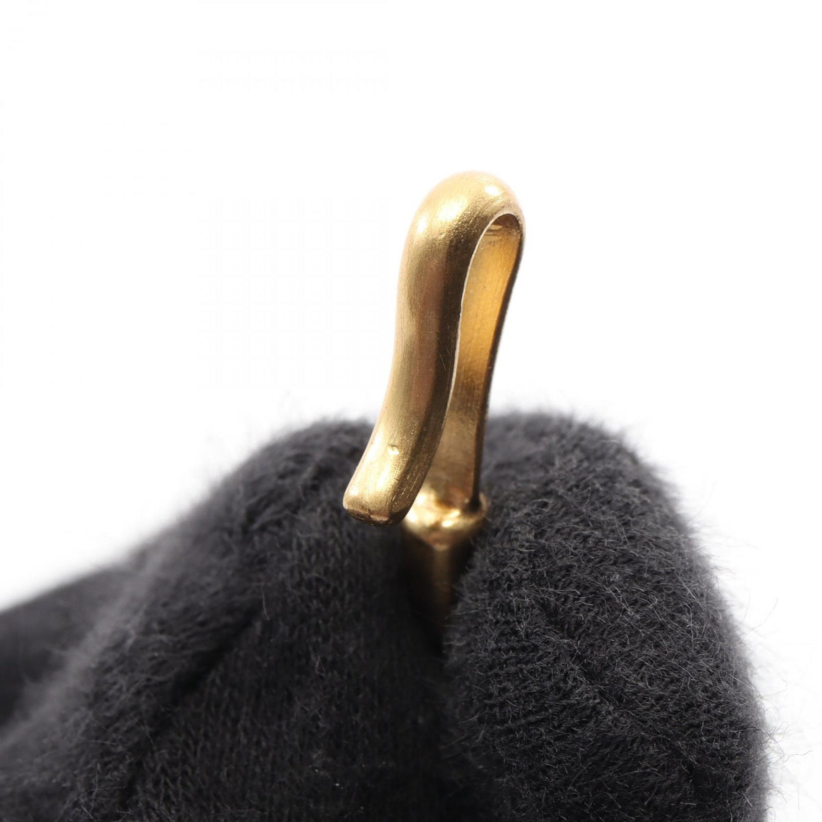CHANEL Coco Mark Gripoix Gold Necklace