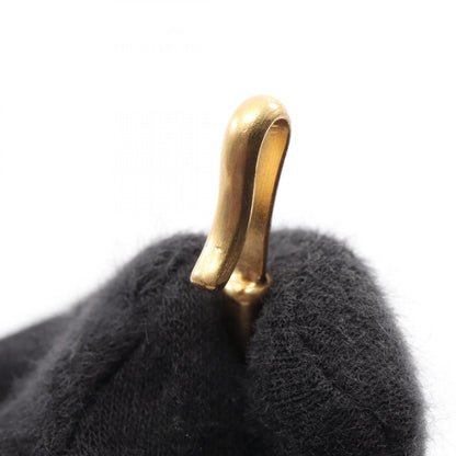 CHANEL Coco Mark Gripoix Gold Necklace