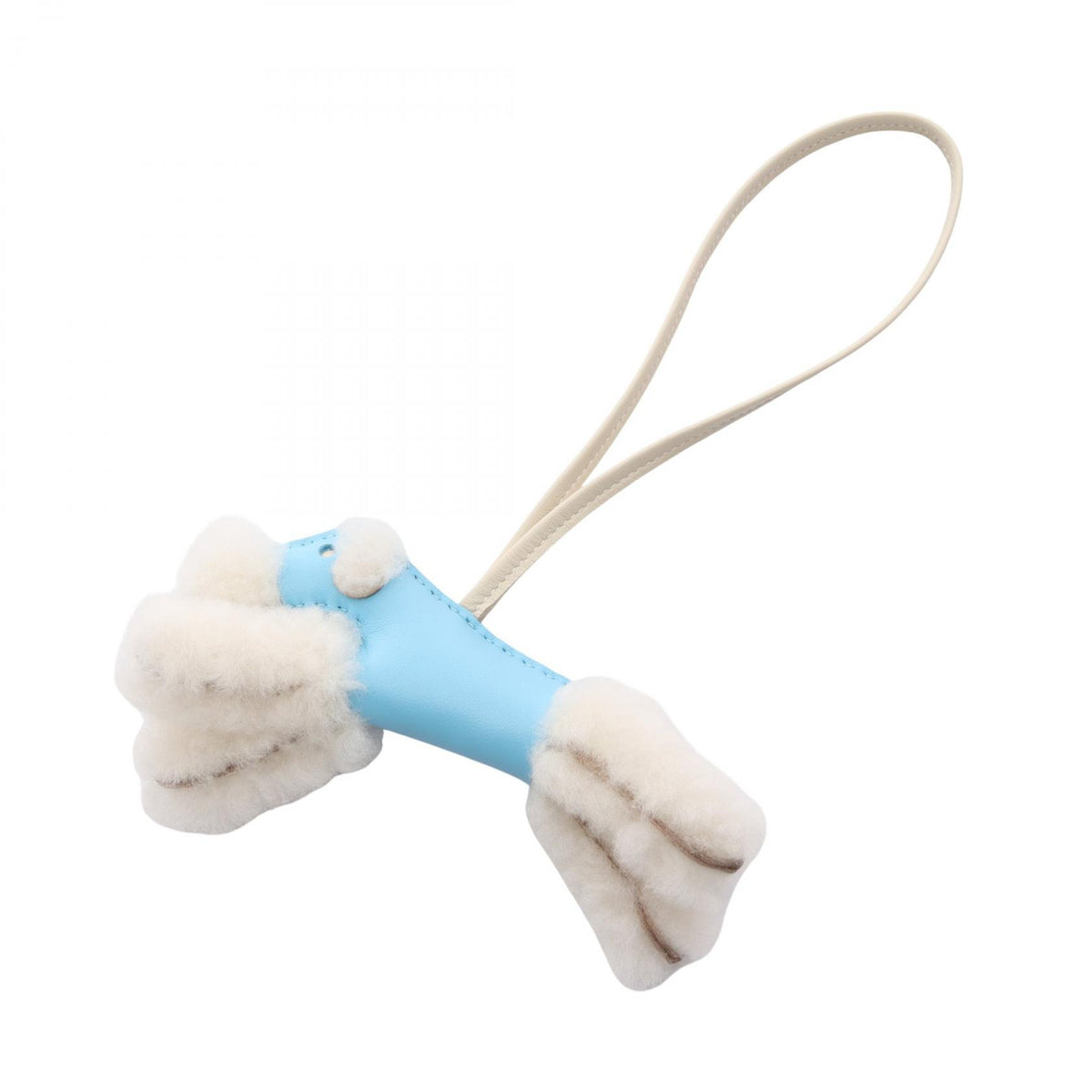 HERMES Buddy Bleu Azteque Charm Blue