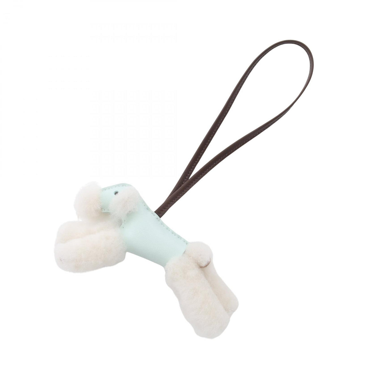 HERMES Buddy Agneau Milo Leather Charm
