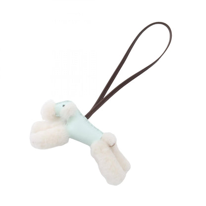HERMES Buddy Agneau Milo Leather Charm