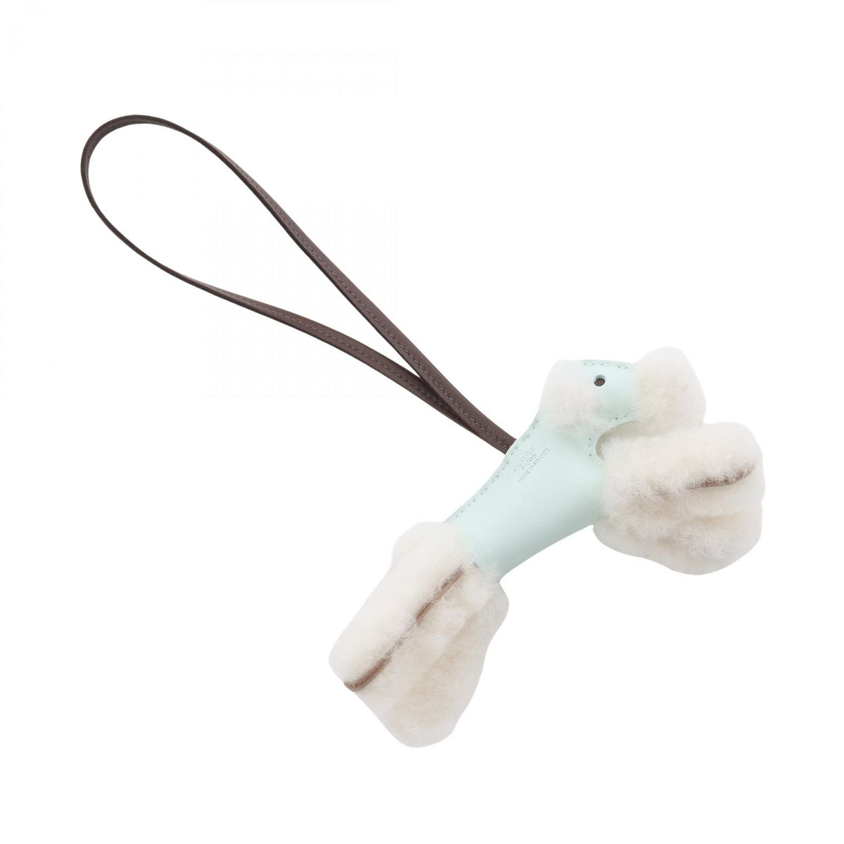 HERMES Buddy Agneau Milo Leather Charm