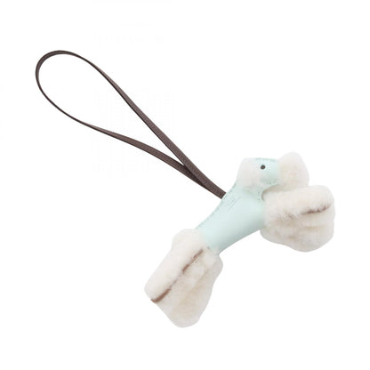 HERMES Buddy Agneau Milo Leather Charm