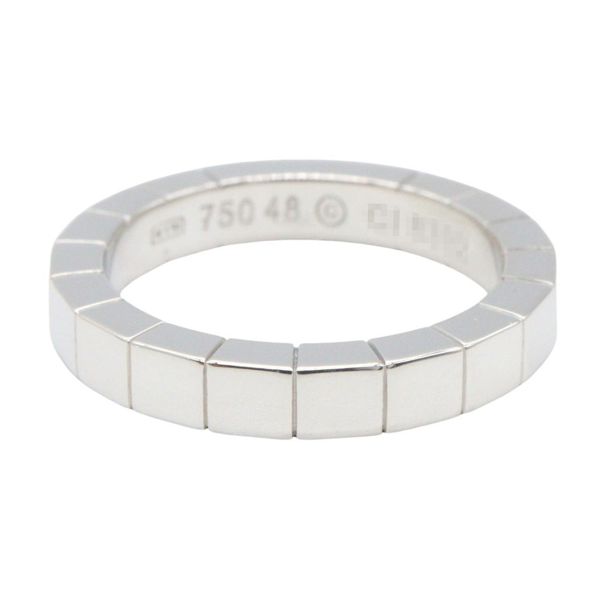 CARTIER K18WG Ring Silver Size JP 7