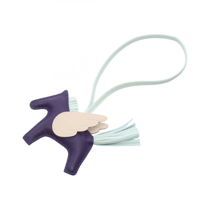HERMES Rodeo Pegasus PM Charm Purple