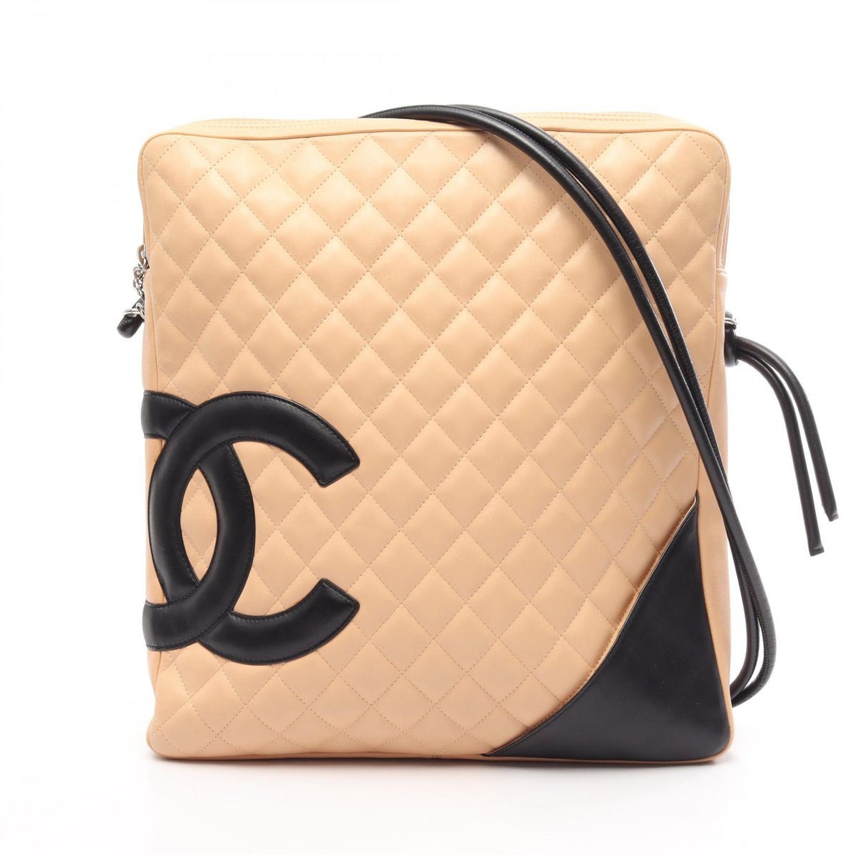 CHANEL Cambon Line Large Bag Beige