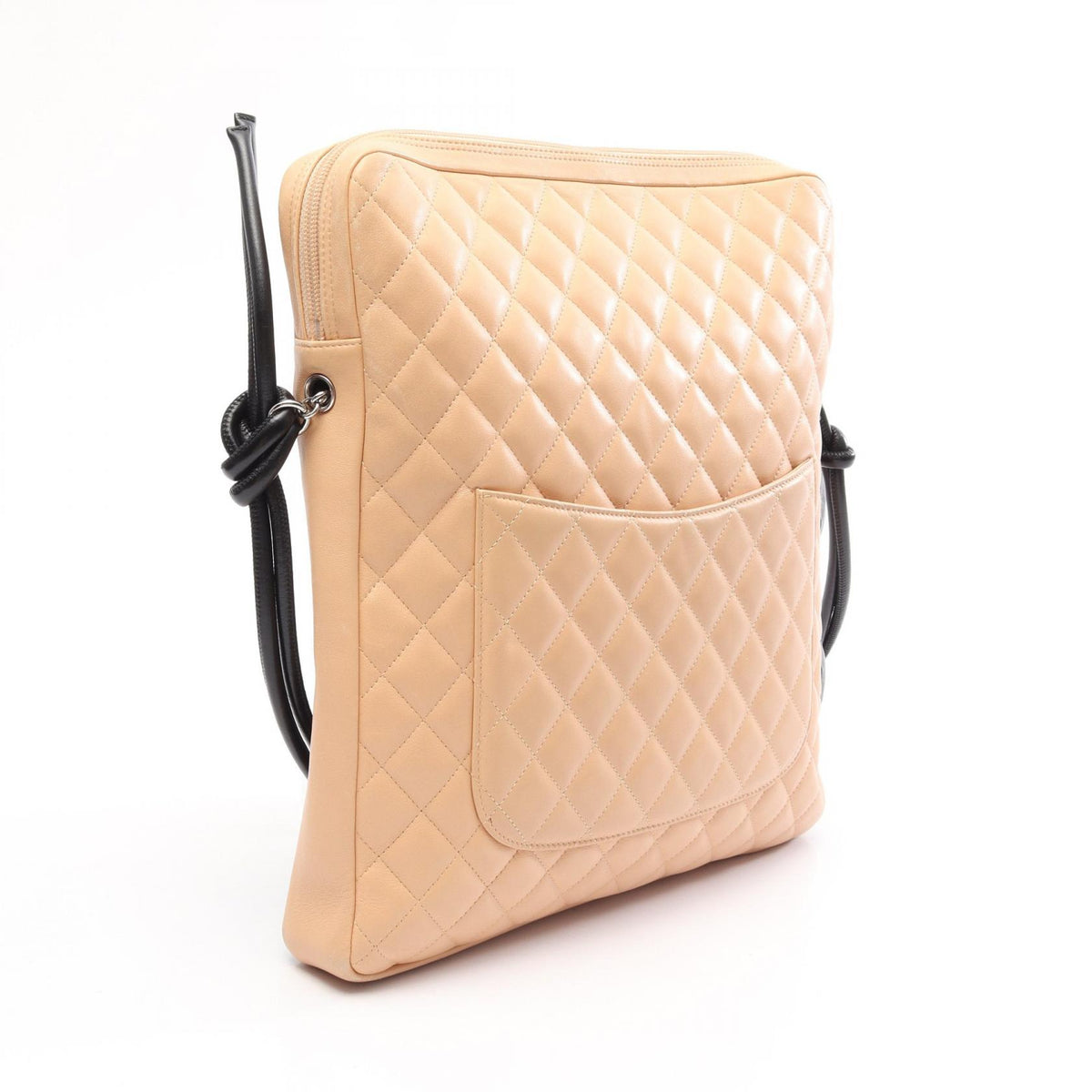 CHANEL Cambon Line Large Bag Beige