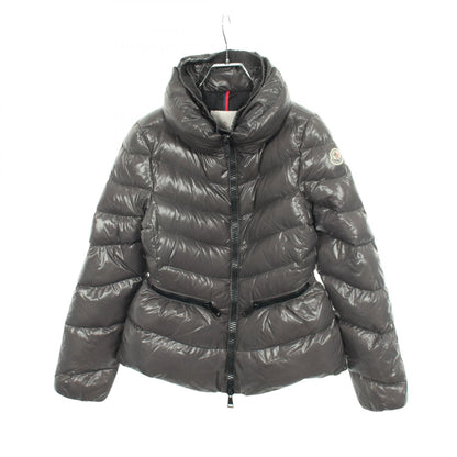 MONCLER MIRIEL Gray Nylon Down Jacket Size 0
