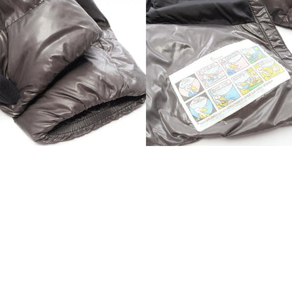 MONCLER MIRIEL Gray Nylon Down Jacket Size 0