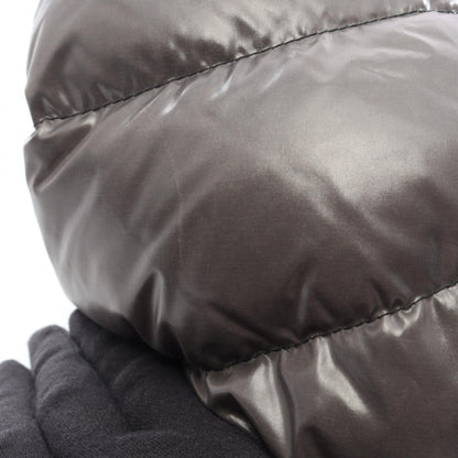 MONCLER MIRIEL Gray Nylon Down Jacket Size 0