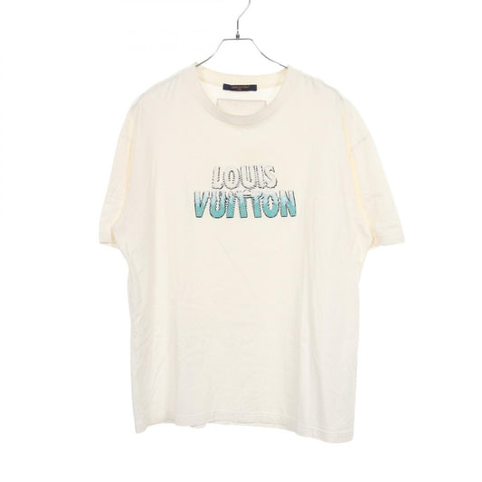 LOUIS VUITTON Embroidered Beaded Cotton T-Shirt Size XL
