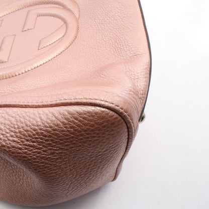 GUCCI Soho Cellerius Interlocking Bag Pink