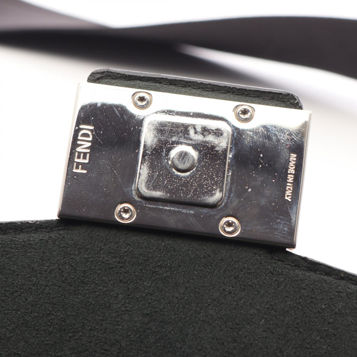 FENDI Soft Trunk Baguette Shoulder Bag