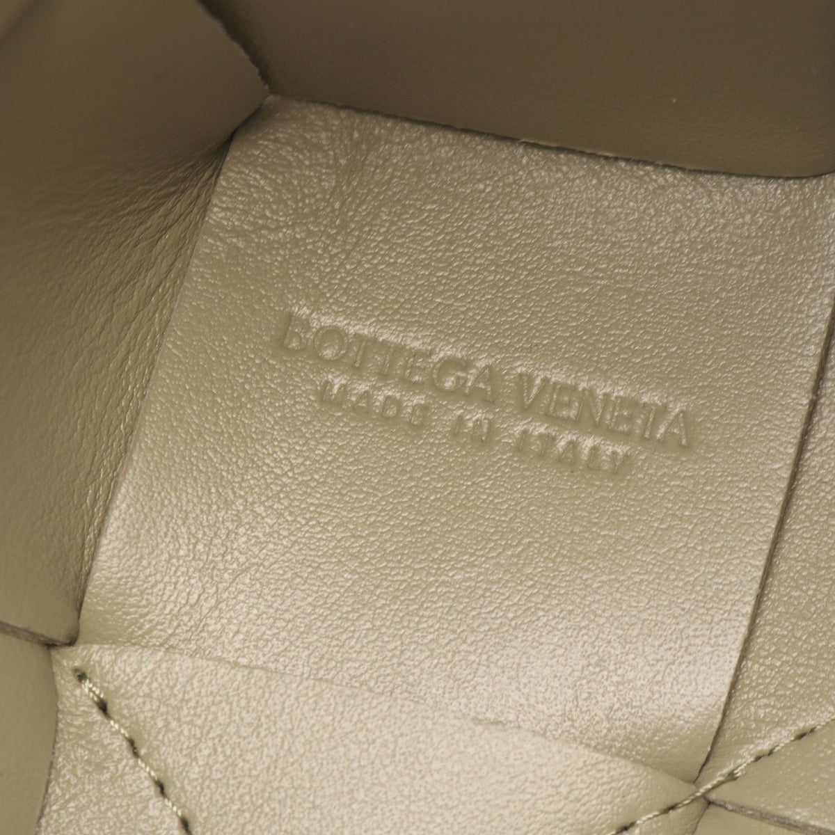 BOTTEGA VENETA Cassette Mini Bag Khaki