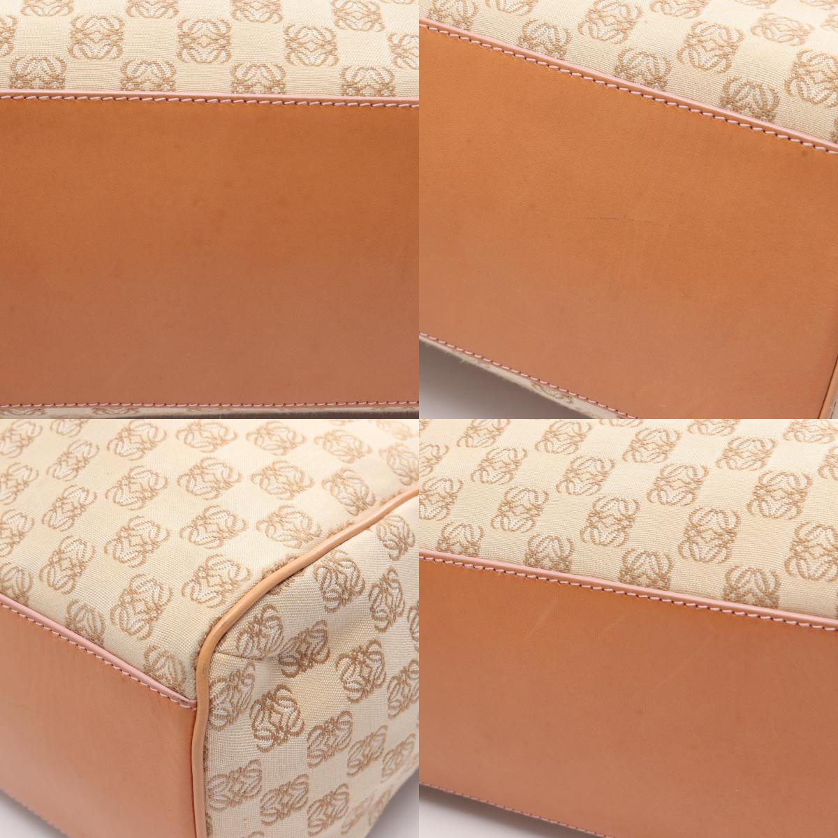 LOEWE Repeat Anagram Canvas Tote Bag