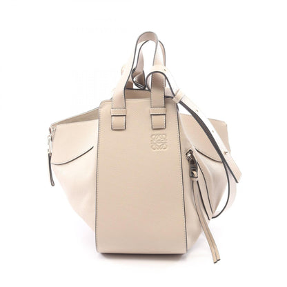 LOEWE HAMMOCK SMALL 2WAY Leather Bag Beige