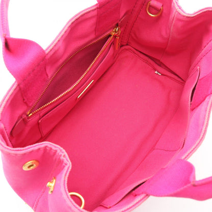 PRADA CANAPA Mini 2-Way Canvas Tote Bag