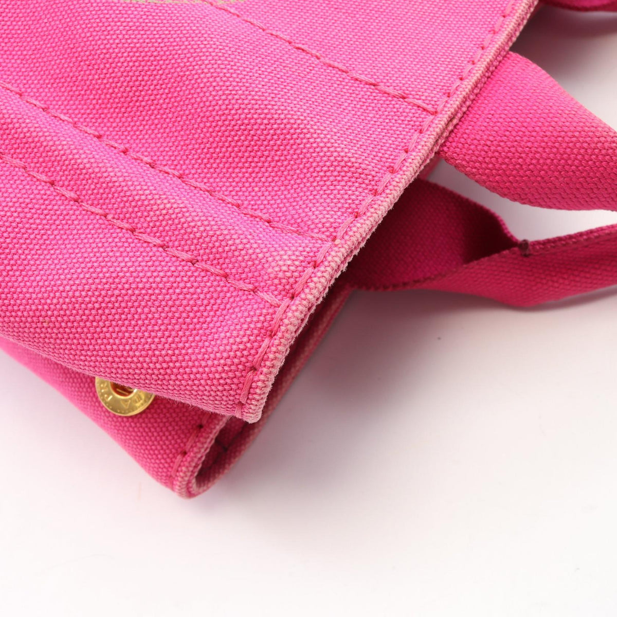 PRADA CANAPA Mini 2-Way Canvas Tote Bag