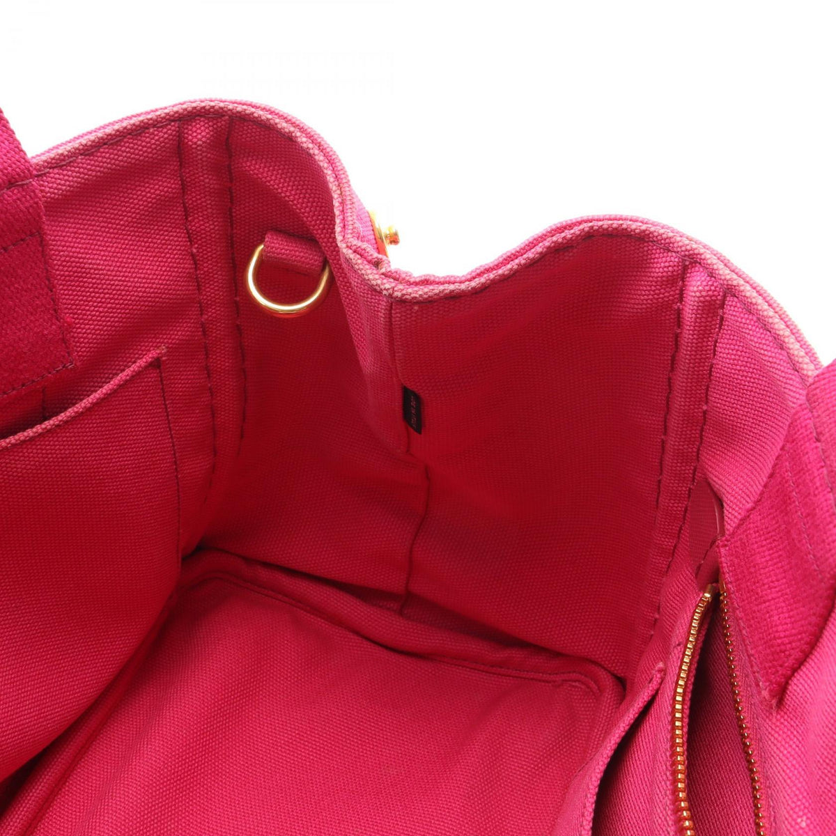 PRADA CANAPA Mini 2-Way Canvas Tote Bag
