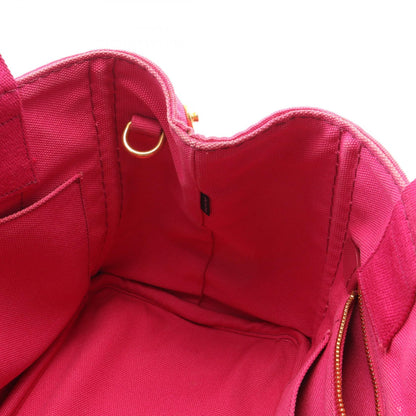 PRADA CANAPA Mini 2-Way Canvas Tote Bag