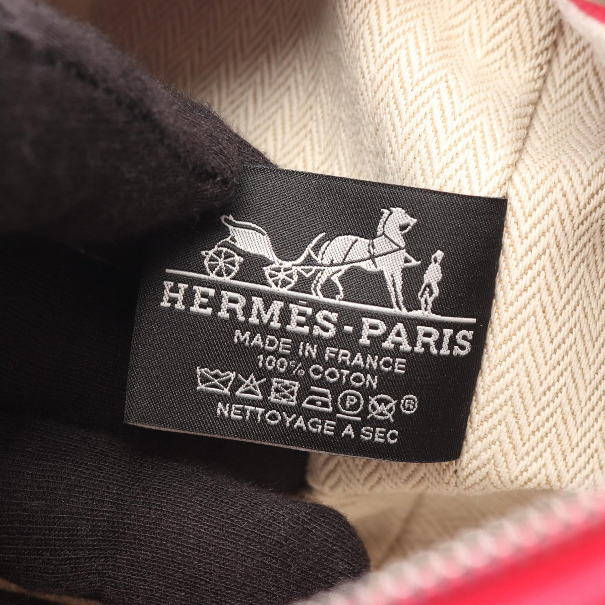 HERMES Bride-A-Brac PM Canvas Handle Bag