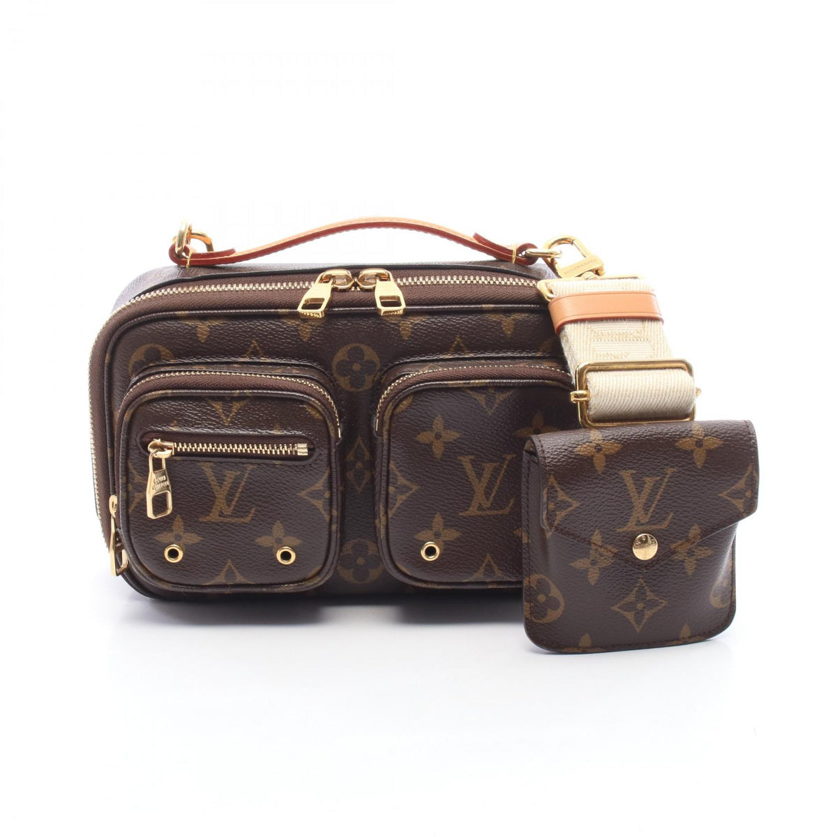 LOUIS VUITTON Monogram Utility Handle Bag