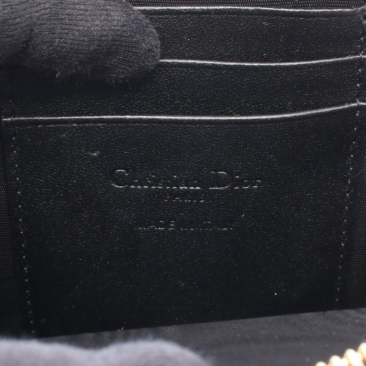 Dior LADY DIOR Cannage Leather Handle Bag