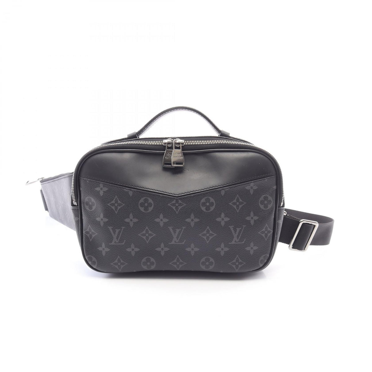 LOUIS VUITTON Monogram Eclipse Bumbag Bag Black