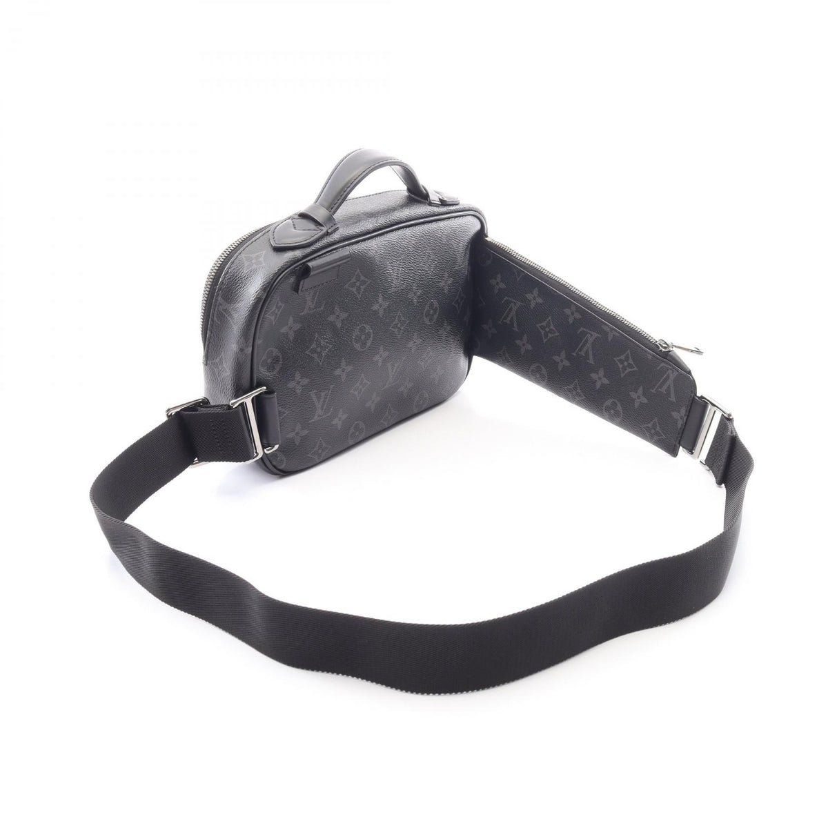 LOUIS VUITTON Monogram Eclipse Bumbag Bag Black