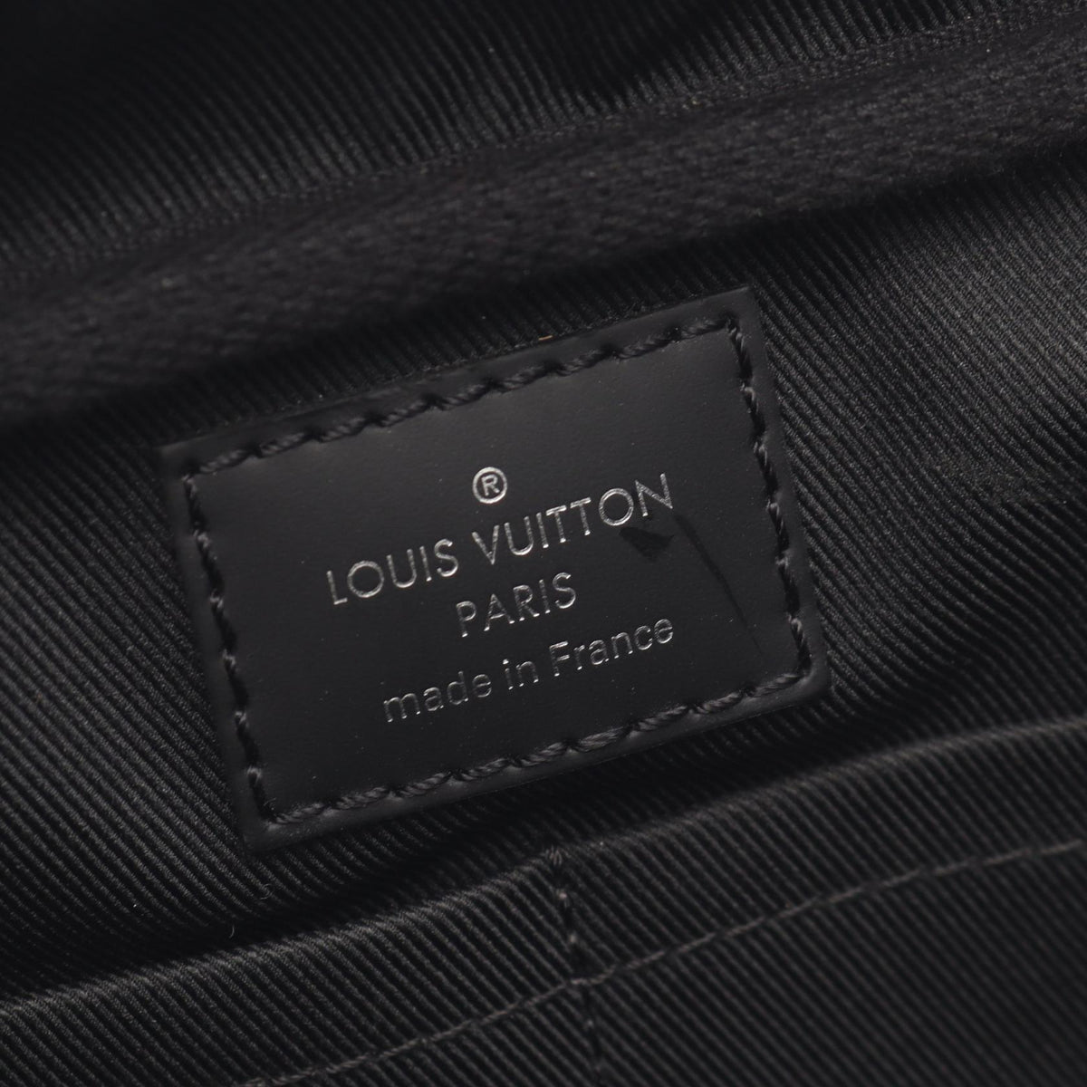 LOUIS VUITTON Monogram Eclipse Bumbag Bag Black