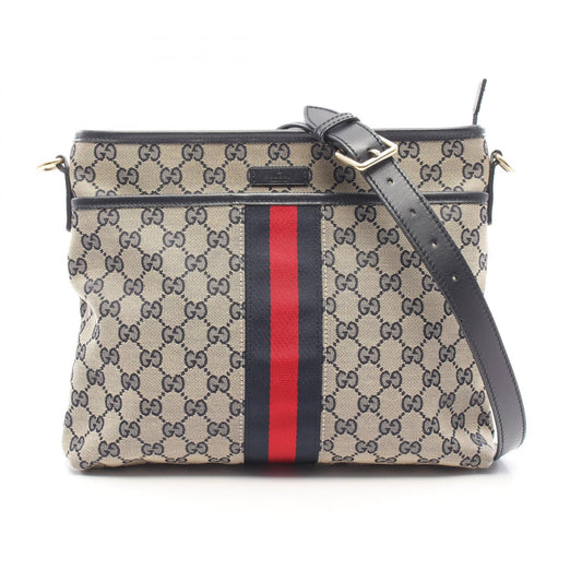GUCCI Sherry Line GG Canvas Shoulder Bag