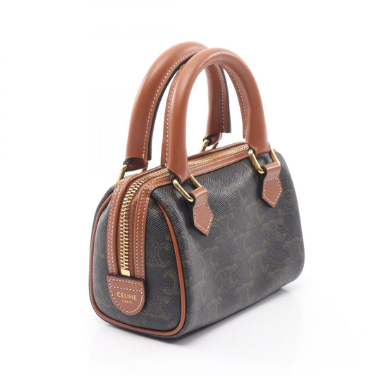 CELINE Triomphe 2WAY PVC Coated Handle Bag
