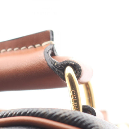 CELINE Triomphe 2WAY PVC Coated Handle Bag