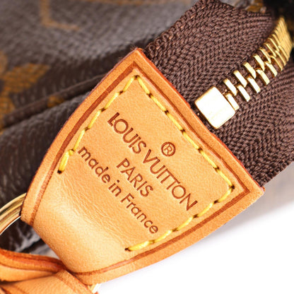 LOUIS VUITTON Pochette Handbag Brown