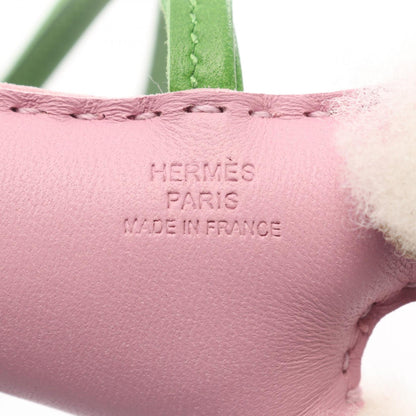 HERMES Buddy Charm Sylvestre Lambskin