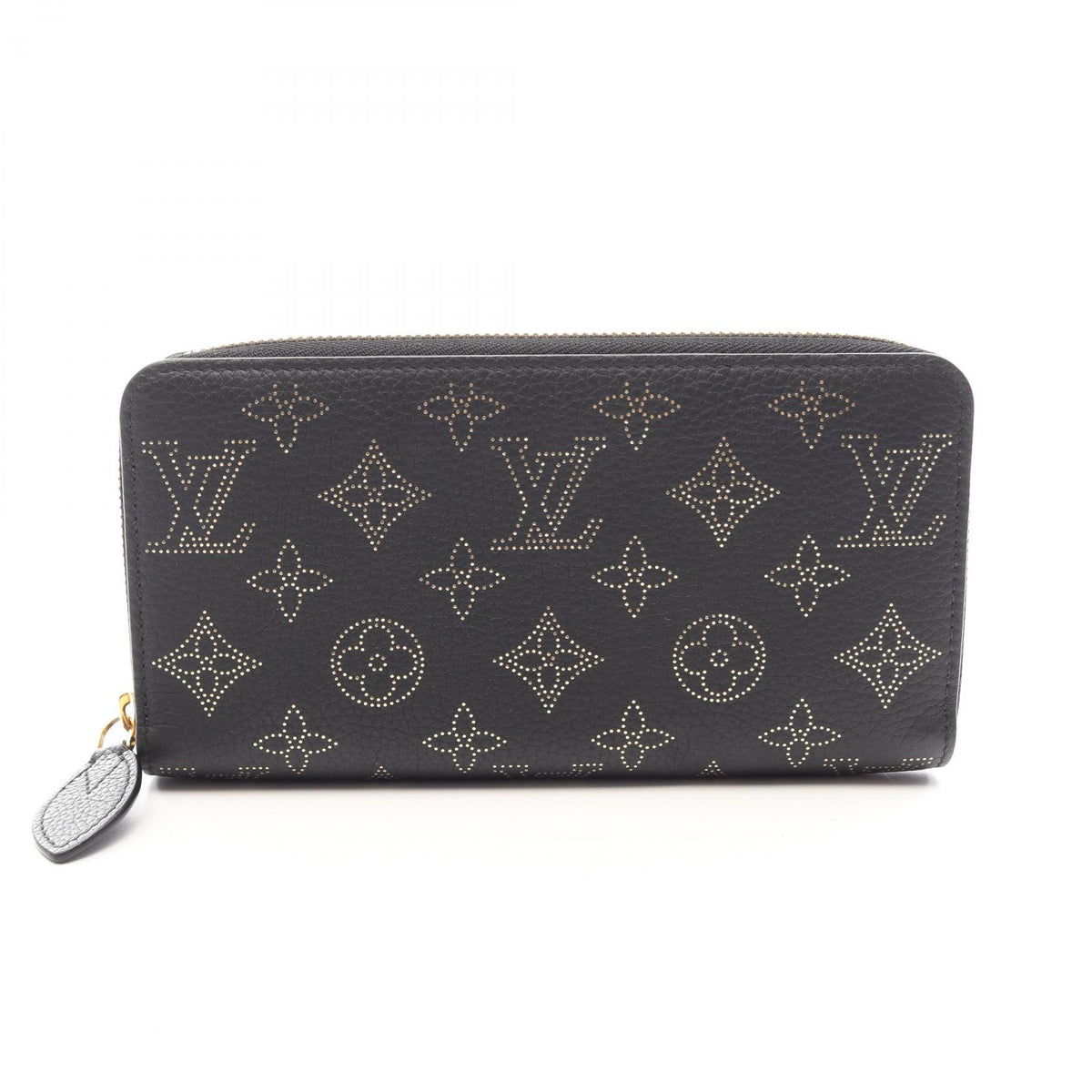 LOUIS VUITTON Zippy Monogram Wallet Black