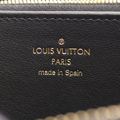 LOUIS VUITTON Zippy Monogram Wallet Black