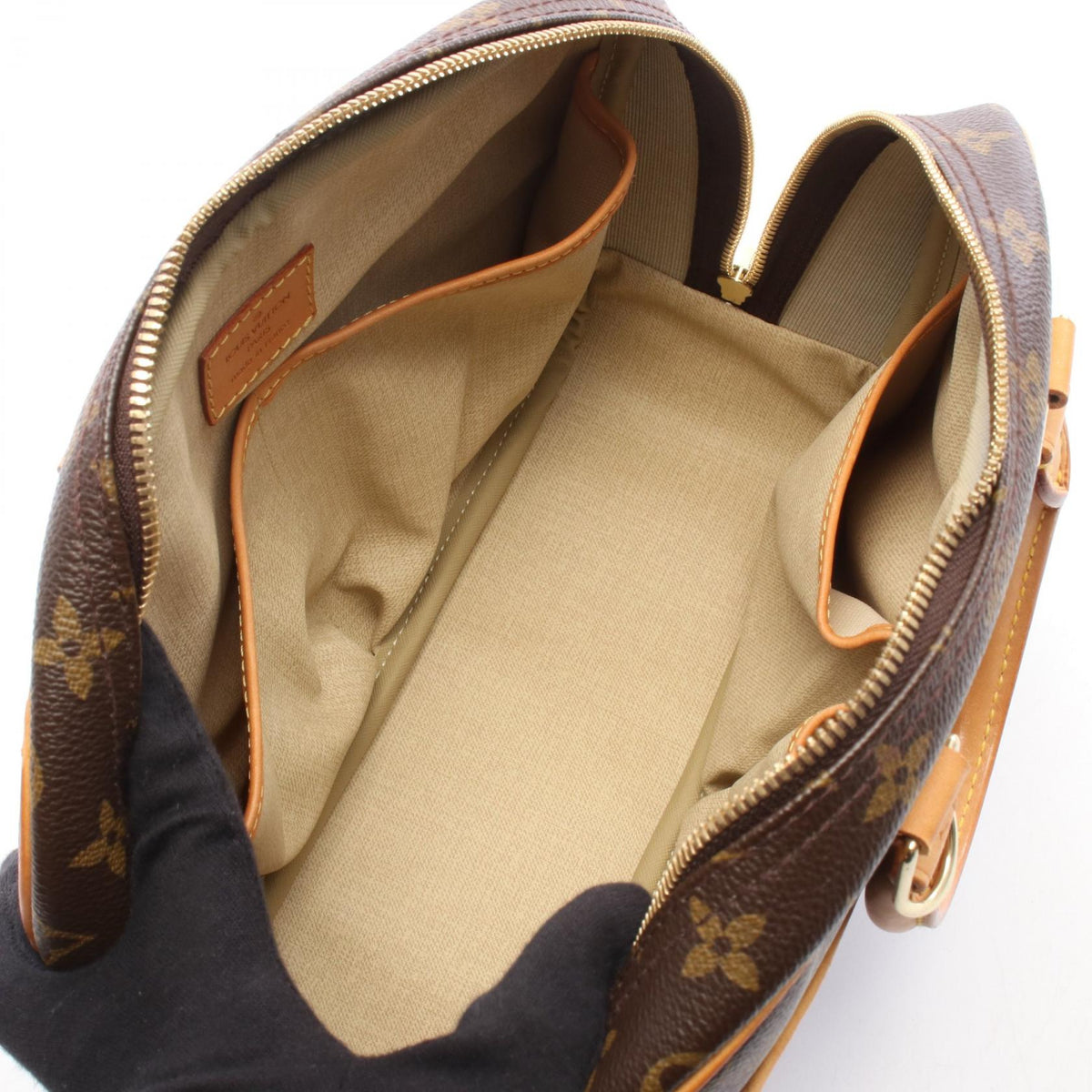 LOUIS VUITTON Trouville Handbag Brown