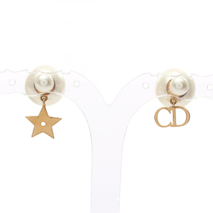 Dior Tribal CD Logo Faux Plated Earrings