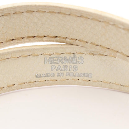 HERMES Kelly Double Tour Leather Bracelet