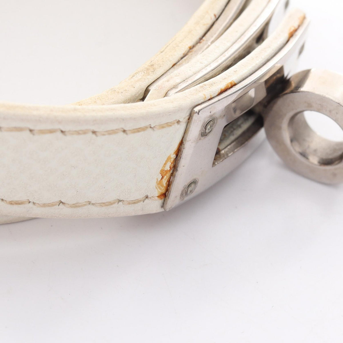 HERMES Kelly Double Tour Leather Bracelet
