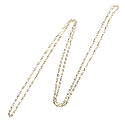 JEWELRY K18 Yellow Gold 2-Sided S Kihei Necklace