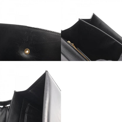 CELINE Leather Shoulder Bag Black