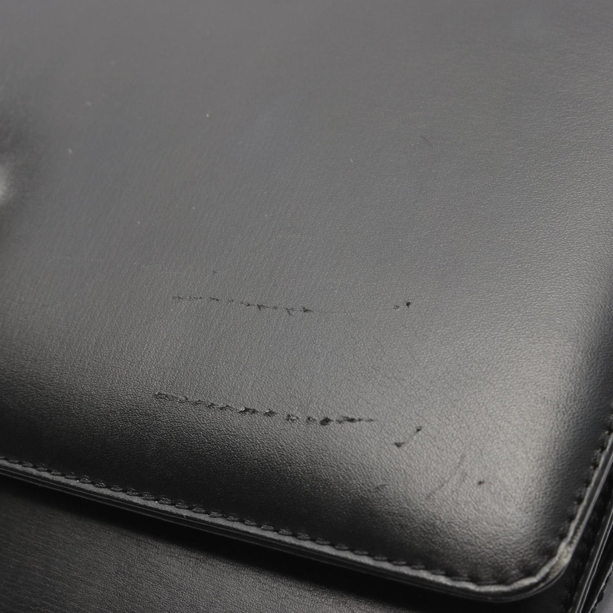 CELINE Leather Shoulder Bag Black