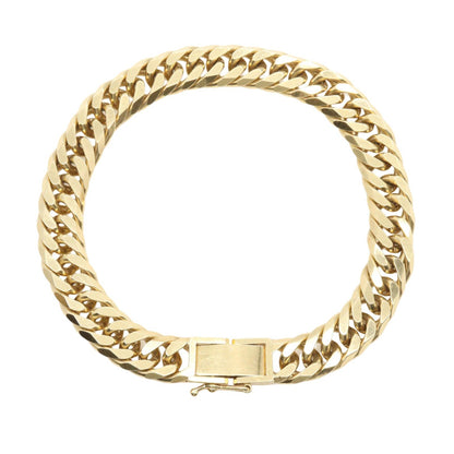 JEWELRY K18 Yellow Gold 6-Sided Kihei Bracelet
