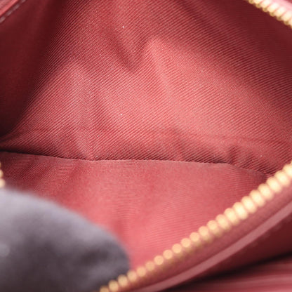 COACH Accordion Zip Around Wallet Bordeaux