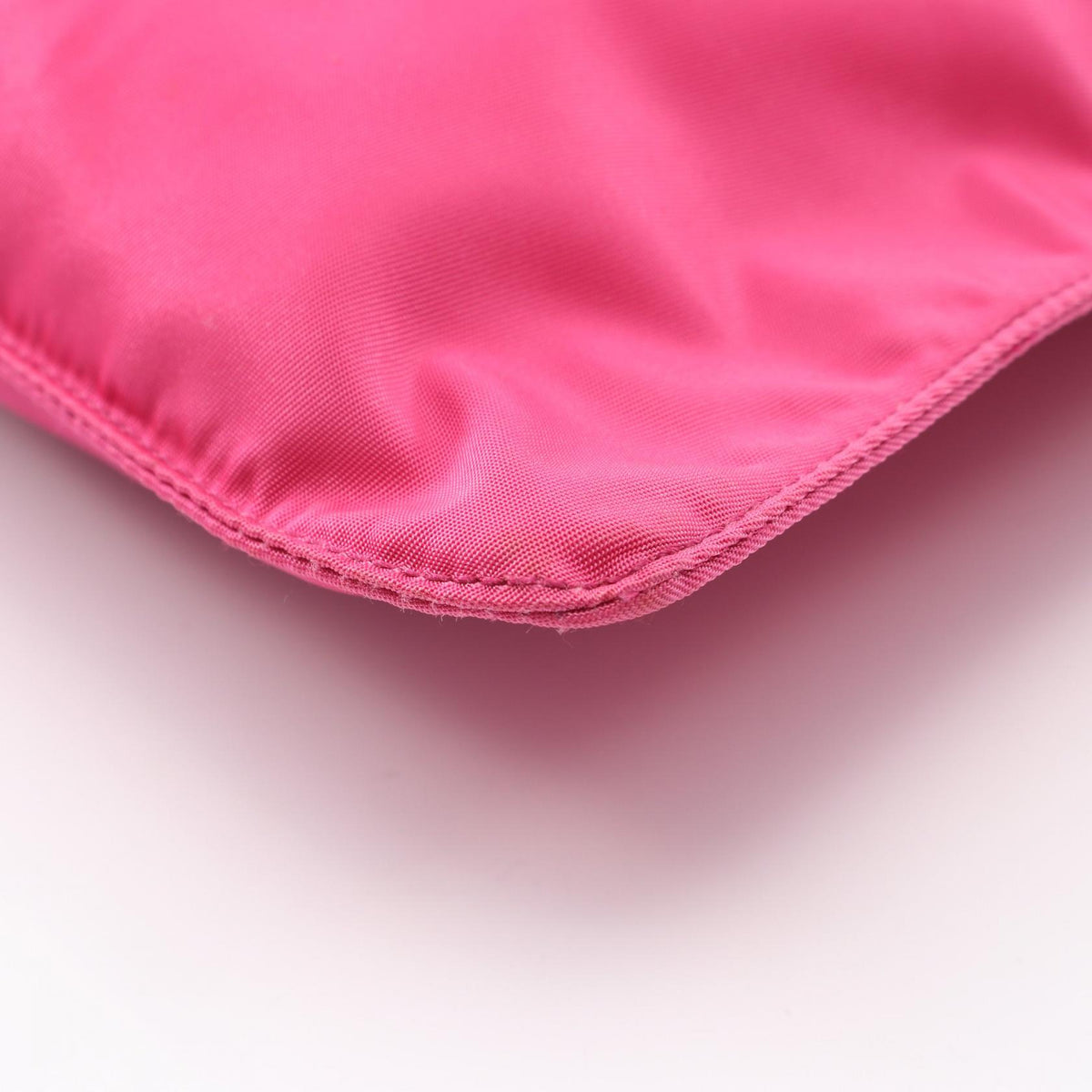 PRADA Vela Sport Nylon Leather Bag Pink